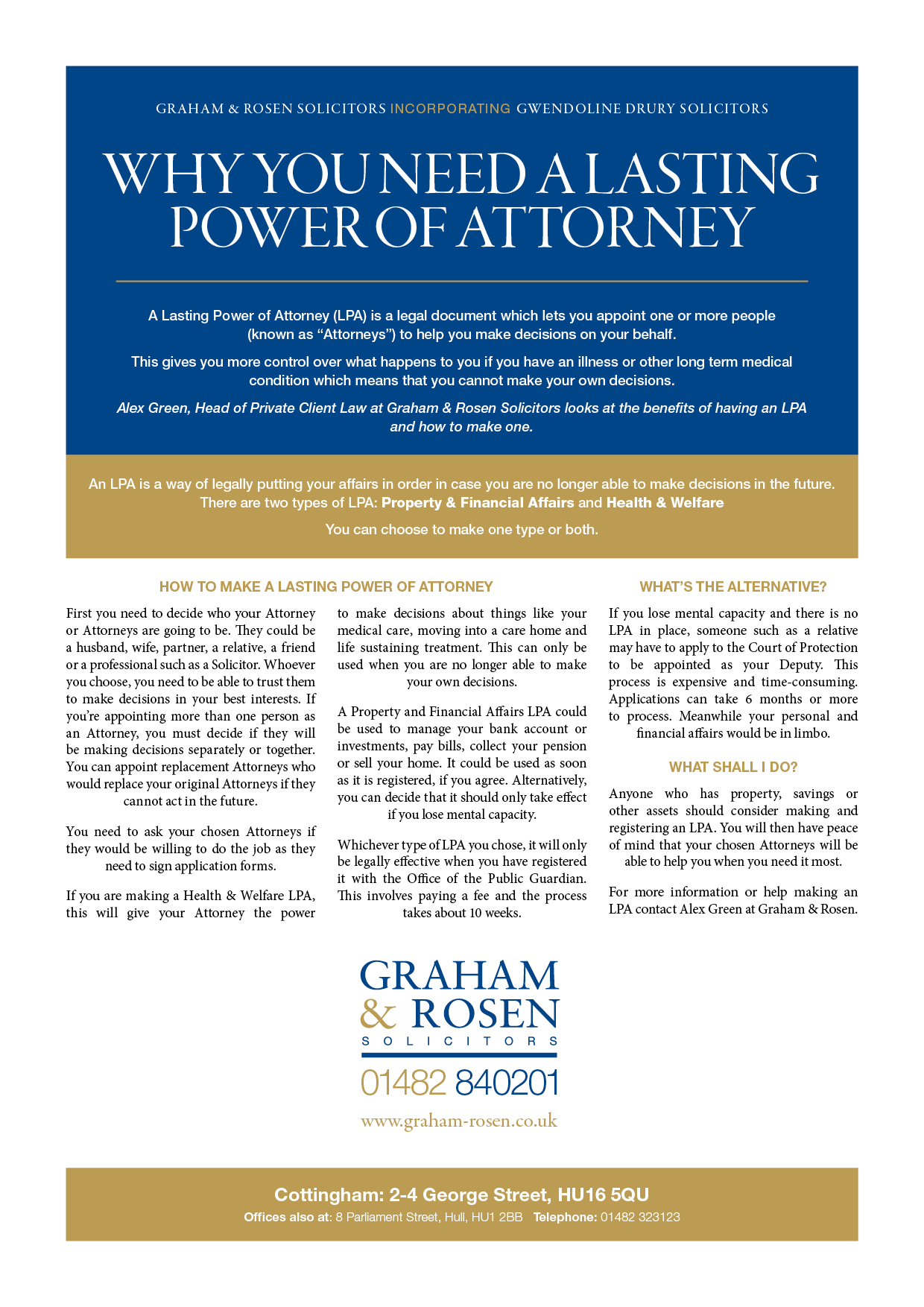 Lasting Power Of Attorney